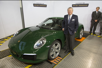 2017 -5-11 Wolfgang Porsche Chairman one millionth Porsche 911-